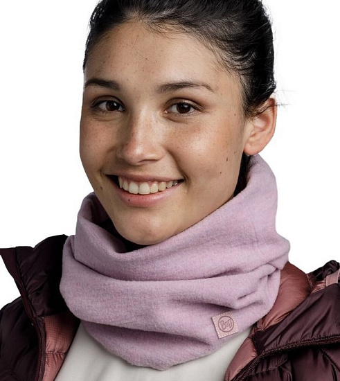 Шарф Buff Merino Fleece Lilac Sand - Фото 2 большая