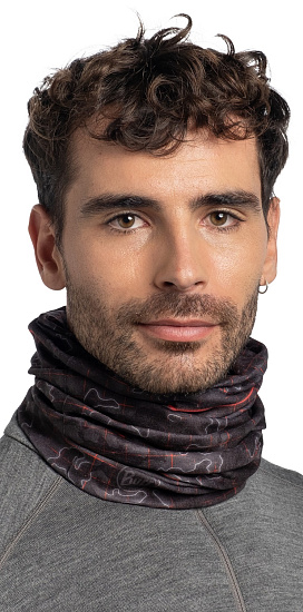Бандана Buff Thermonet Emgy Graphite - Фото 3 большая