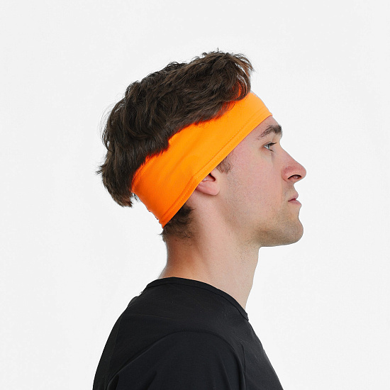 Повязка Wonder Trail Premium Orange Neon - Фото 5 большая