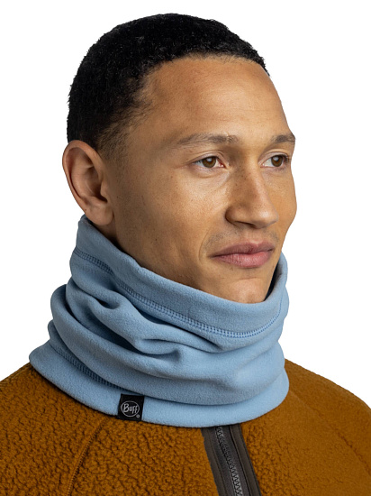 Шарф Buff Polar Neck Warmer Solid Lake Blue - Фото 4 большая