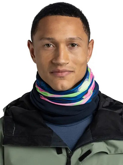 Бандана Buff Polar Larto Midnight Navy - Фото 4 большая