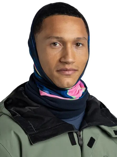 Бандана Buff Polar Larto Midnight Navy - Фото 5 большая