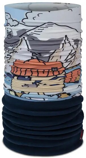 Бандана Buff Polar Teyt Blue - Фото 1 большая