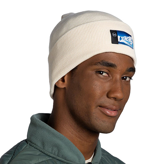 Шапка Buff Knitted Lilon Gem Crystal Grey - Фото 5 большая