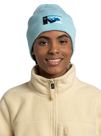 Шапка Buff Knitted Lilon Gem Malachite - Фото 4 большая