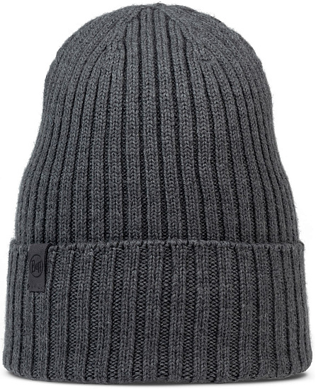 Шапка Buff Knitted Norval Grey Heather - Фото 1 большая