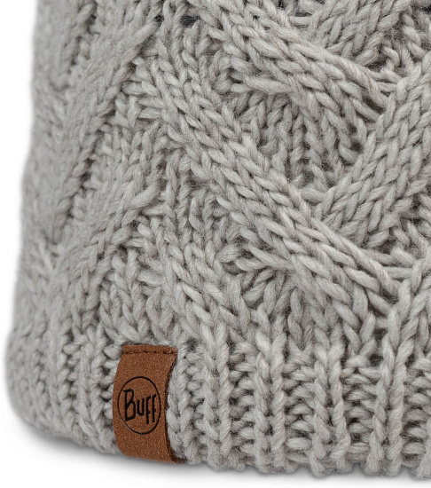 Шапка Buff Knitted & Fleece Caryn Cru - Фото 2 большая