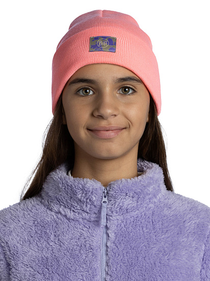 Шапка детская Buff Knitted Bery Rose Pink - Фото 3 большая