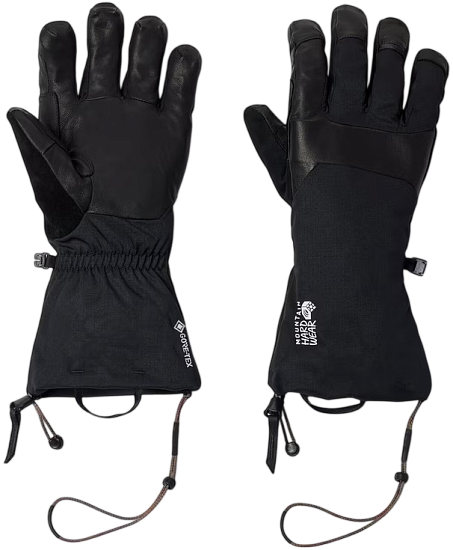 Перчатки Mountain Hardwear Powzilla Gtx Black - Фото 1 большая