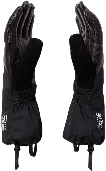 Перчатки Mountain Hardwear Powzilla Gtx Black - Фото 2 большая