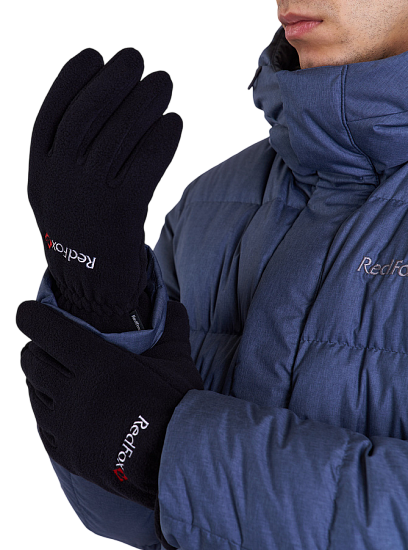 Перчатки Red Fox Camp Fleece Black - Фото 3 большая