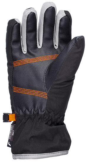 Перчатки детские Reusch Wonder R-Tex XT Junior Black/Shocking Orange - Фото 2 большая