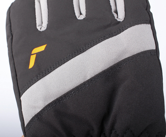 Перчатки детские Reusch Wonder R-Tex XT Junior Black/Shocking Orange - Фото 7 большая