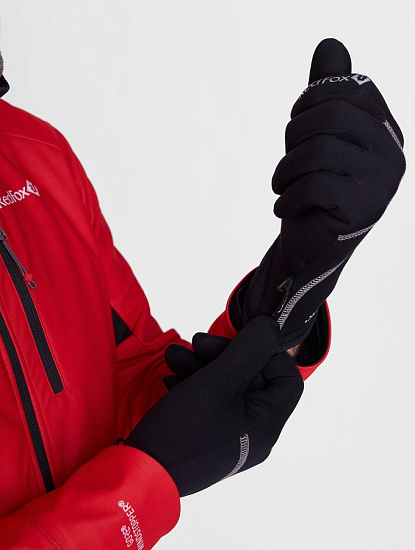 Перчатки Red Fox Power Stretch Чёрный - Фото 5 большая