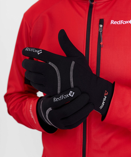 Перчатки Red Fox Power Stretch Чёрный - Фото 6 большая