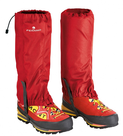 Гамаши Ferrino Cervino Gaiters Cable Red - Фото 1 большая