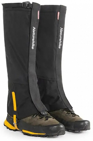 Гамаши Naturehike Hj-X04 Snow Leopard Black - Фото 1 большая