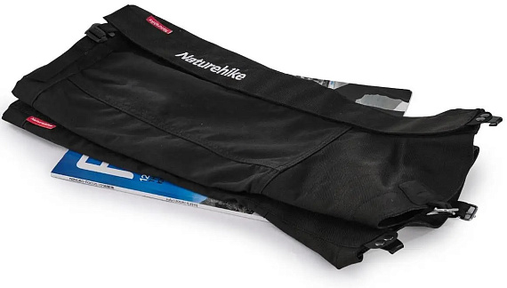 Гамаши Naturehike Hj-X04 Snow Leopard Black - Фото 2 большая