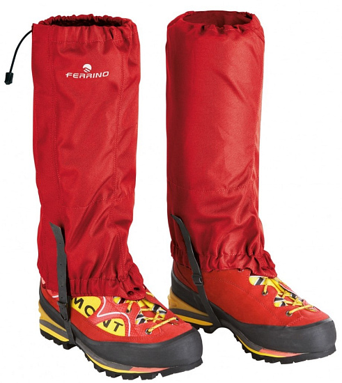 Гамаши Ferrino Ghette Cervino Rosso Coppia - Фото 1 большая