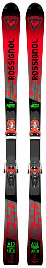 Горные лыжи Rossignol Hero Fis SL Fac 165 R22 с креплениями Spx 15 Rockerace Hot Red - Фото 1 большая