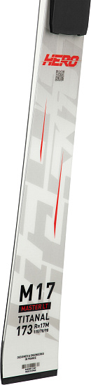 Горные лыжи Rossignol Hero Master Lt R22 с креплениями Spx 14 Rockerace Gw Black Red - Фото 4 большая