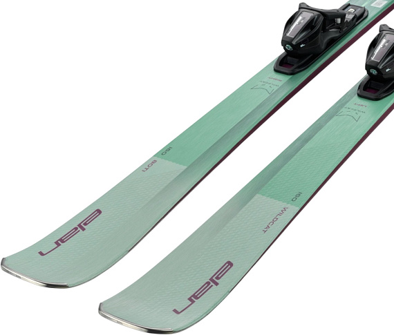 Горные лыжи женские Elan Wildcat 80 TI с креплениями SX EL 9 - Фото 3 большая