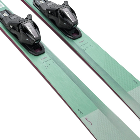 Горные лыжи женские Elan Wildcat 80 TI с креплениями SX EL 9 - Фото 5 большая