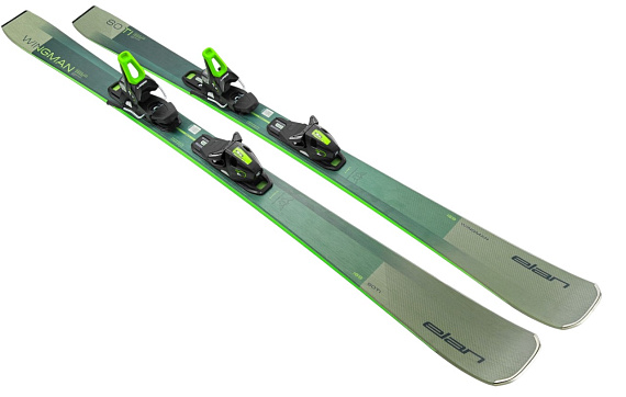 Горные лыжи Elan Wingman 80 TI с креплениями SX EL 10 - Фото 2 большая