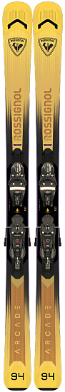 Горные лыжи Rossignol Arcade 94 Konect с креплениями Spx 12 Konect Gw Black - Фото 1 большая