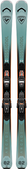 Горные лыжи Rossignol Arcade 82 Ltd Retail Xpress с креплениями Xpress 11 Gw B83 Black Orange - Фото 1 большая