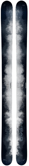 Горные лыжи Head Oblivion 116 Black/Grey - Фото 1 большая