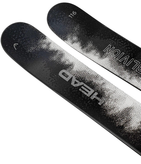 Горные лыжи Head Oblivion 116 Black/Grey - Фото 4 большая