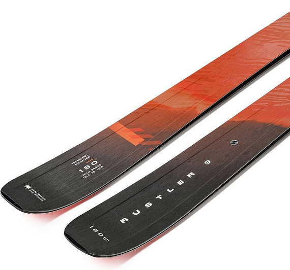 Горные лыжи Blizzard Rustler 9 Flat Оранжевый - Фото 4 большая