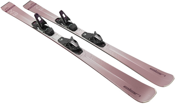 Горные лыжи женские Elan Primetime N°3 с креплениями SX EL 9 - Фото 2 большая