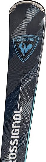 Горные лыжи Rossignol Forza 50 Cam Konect с креплениями Nx 12 Konect Gw B80 Black Blue - Фото 3 большая