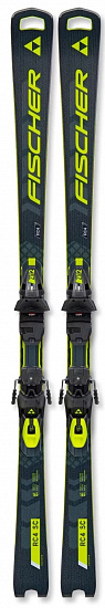 Горные лыжи Fischer Rc4 Worldcup Sc M-Track с креплениями RC4 Z12 GW Powerrail - Фото 1 большая