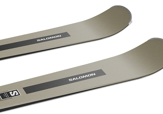 Горные лыжи женские Salomon E S/Max N°12 с креплениями MI12 GW F80 L - Фото 5 большая