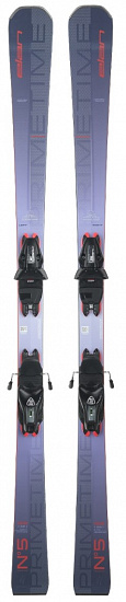 Горные лыжи женские Elan Primetime N°5 PS с креплениями Protector 11 - Фото 1 большая
