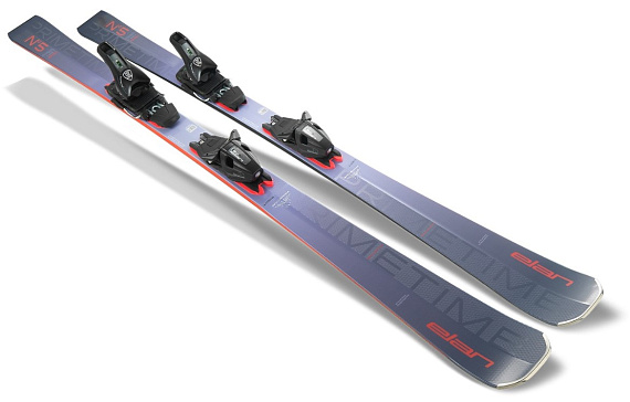 Горные лыжи женские Elan Primetime N°5 PS с креплениями Protector 11 - Фото 2 большая