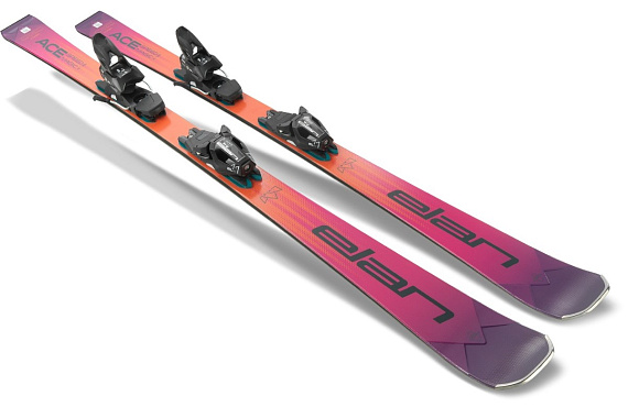 Горные лыжи женские Elan Ace Speed Magic SLX PS с креплениями ELX 11 GW - Фото 2 большая