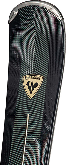 Горные лыжи женские Rossignol Nova 10 Xpress с креплениями Xpress W 11 Gw B83 Black Gold - Фото 3 большая