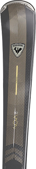 Горные лыжи женские Rossignol Nova 8 Xpress с креплениями Xpress W 11 Gw B83 Grey Bronze - Фото 3 большая