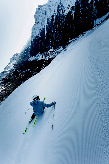 Горные лыжи Fischer Rc4 Noize St Yellow Sperflex с креплениями Rc4 Z12 Gw Powerrail 85 - Фото 4 большая