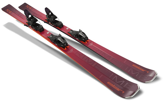 Горные лыжи женские Elan Primetime N°4 W Ps с креплениями Elw 11.0 Gw - Фото 2 большая