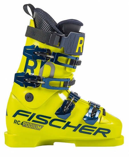 Горнолыжные ботинки Fischer Rc4 Podium Rd Wc Std 5:1 Yellow/Yellow - Фото 1 большая
