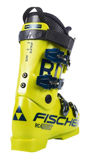 Горнолыжные ботинки Fischer Rc4 Podium Rd Wc Std 5:1 Yellow/Yellow - Фото 2 большая