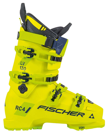 Горнолыжные ботинки Fischer Rc4 130 Lv Vac Gw Yellow/Yellow - Фото 1 большая