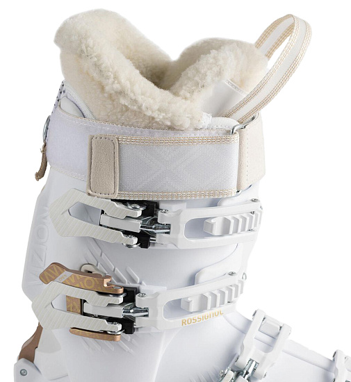 Горнолыжные ботинки женские Rossignol Vizion 4B Elite 90 Gw White - Фото 7 большая