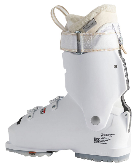 Горнолыжные ботинки женские Rossignol Vizion 4B Pro 80 Gw White - Фото 2 большая