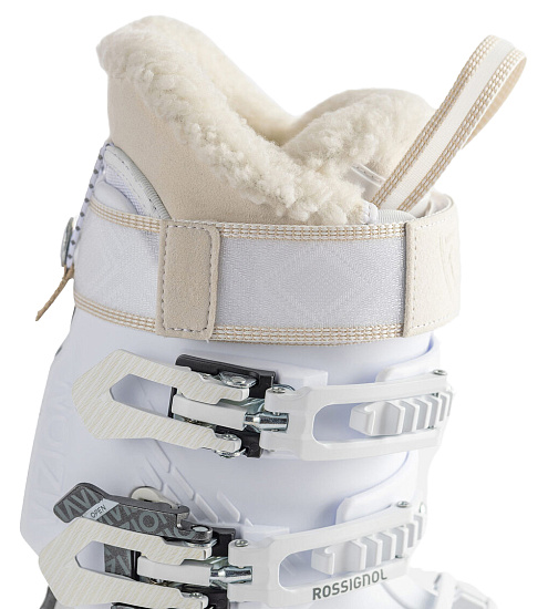 Горнолыжные ботинки женские Rossignol Vizion 4B Pro 80 Gw White - Фото 5 большая